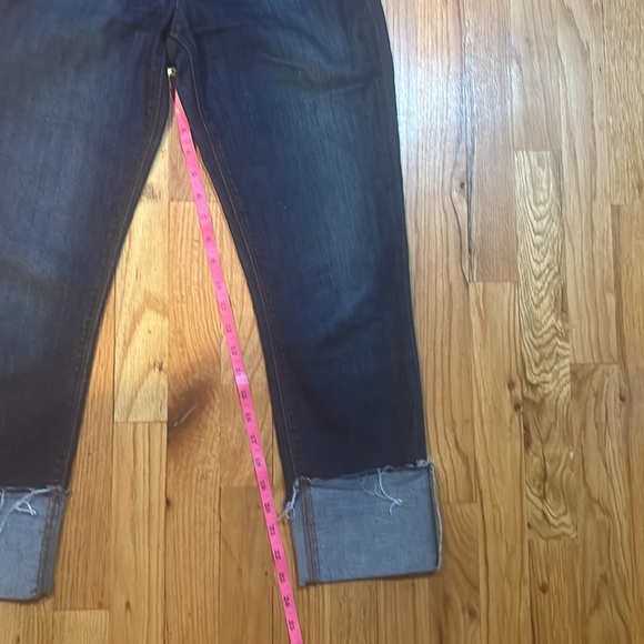 JOE'S JEANS Wide Cuffed Cropped Mid Rise Jean size 26 - Picture 5 of 10